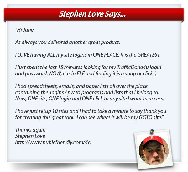 Stephen Love testimonial