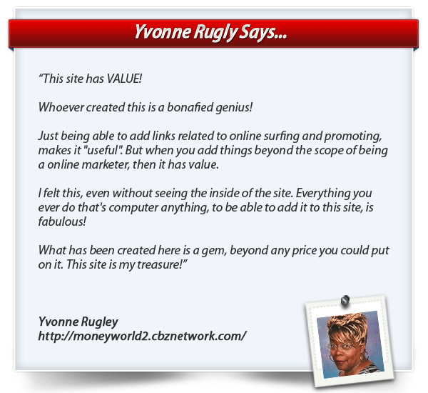 Yvonne Rugley Testimonial